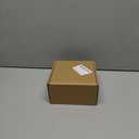 Braque Ceramic Plant Saucer 4.9 Inch, 2 Pack Round White Flower Plant Saucers for Holding Water Drips and Soil, Ceramic Drainage Tray for Plant Pots, Include Silicone Feet Protect Surface