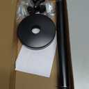 2-Be-Best Projector Mount Longer Length 14-24 in / 37-62 cm New Gimbal Projector Wall Mount 360 Rotatable Ceiling Projectors Mounts Adjustable Bracket Black