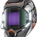 ANDELI Auto Darkening Welding Helmet with Light,with Internal Display