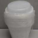 5 Sets Transparent Orchid Pots with Drainage Lightweight Plant Nutrition Cups for Succulents Germination and Transplanting for Indoor Gardening and Plant Care