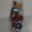 Among Us Collectible Figure  Maroon Crewmate with Baseball Hat, 7 Action Figure  Just Toys Series 4