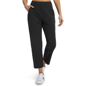 Libin Women's Golf Pants Stretchy Casual Travel Pant 7/8 Ankle Pants Athletic Sweatpants Dress Business Slacks with 4 Pockets, Large