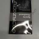 Acozycoo Mens Running Headband,5Pack,Mens Sweatband Sports Headband for Running,Cycling,Basketball,Yoga,Fitness Workout Stretchy Unisex Hairband