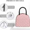 Strawberries Insulated Lunch Bag for Women Men Large Reusable Lunch Box Adult Leakproof Portable Cooler Tote Bags for Work Picnic Office Travel Outdoors (one size)