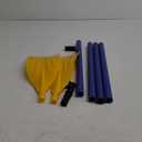 Boat Oars 2 Pieces Kayak Paddles Detachable Canoe Paddle Inflatable Boat PVC Oar Water Sports Accessory (Plastic)