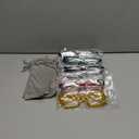 Eyekepper Metalless Reading Glasses with Screwless Spring Hinges 6 Pack Men's Women Readers Standard Size +2.50