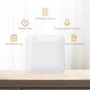 Loopo Dual-Mode Zigbee Gateway & Bluetooth Mesh Smart Hub for Tuya/SmartLife 2.4GHz WiFi Connection, Reliable Home Automation Bridge, Compatible with Alexa & Google Home