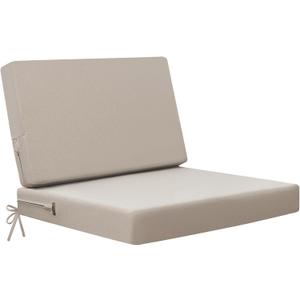 idee-home Outdoor Cushions for Patio Furniture, Outdoor Seat Cushion, Waterproof Couch Hampton Bay Deep Seat Replacement Chair Cushions for Garden Lawn Backyard Deck, 28.5 x 28.5