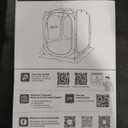 EAST OAK Pop Up Canopy Tent with Mesh Walls | Outdoor Screen House with 4/6 Sunshades | Waterproof Gazebo with Carry Bag | Portable Shelter for Camping, Patio, and Beach 10'x10' | Beige