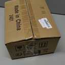 Motorcycle Half Helmet, DOT Approved Adult Men Women Retro Open Face Helmets, Helmet for Adults, Half Shell Helmet (Medium, Black)