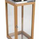 HD 16IN METAL/WOOD LANTERN