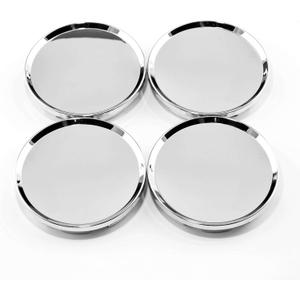 RTRHINOTUNING 63mm Wheel Center Caps for Dodge Dakota Ram 1500 Durango 4 Pack OD 63mm ID 57mm Hub Caps (Chrome)