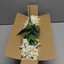 Artificial Flowers 3 Pcs Hyacinth Fake Flowers 19.69 Silk Flowers for Outside, Delphinium Outdoor Faux Flowers Fake Plants for Porch Patio Balcony Yard Indoor Home Decor