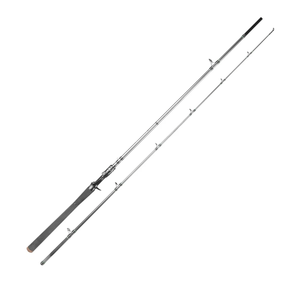M1 Pike Baitcaster Rod for Big Game, Casting Rod with 30+24T Carbon Fiber, Heavy to Extra Heavy Power Fast Action Fishing Rod Seaguide RA Guides, Cork+EVA Handle, 2 Pieces Baitcasting Rod, 01-C-7'6"-XH-F-pikerod