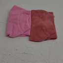 cyeollo 2 Pack Fleece Dog Sweater Vest Dog Sweatshirt Reflective Lightweight Doggie Clothes for Small Dogs Girl Pet Apparel Pink, Fuschia, M (Medium (9-13lbs))