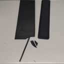 Computer Keyboard Wrist Rest Stand for Desktop Space-Saving Keyboard Riser with Silicone Wrist Rest for Office Desk, Home, School, Easy Typing, 3-Level Height Adjustment, Black