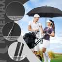 NINEMAX Golf Umbrella 51/54/62/68 Inch Automatic Open, Large Double Canopy Vented Oversize Stick Umbrellas Extra Large Windproof Waterproof for Rain