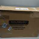 Salsbury Industries Mailbox, Aluminum, Powder Coated, 4 Doors, Surface, 3504ASU - 1 Each