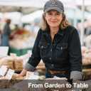 Gifts for Women Chicken Mom Hats for Women Wife Vintage Embroidered Chicken Hat, Chicken Accessories & Chicken Gifts, Adjustable Cute Baseball Caps for Women (Black)