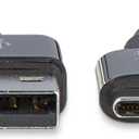 Amazon Basics 5-Pack USB-C to USB-A 2.0 Fast Charger Cable, 480Mbps Speed, USB-IF Certified, Quick Charger for Apple iPhone 16/15, iPad, Samsung Galaxy, Tablets, Laptops, 3 Foot, Black