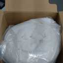 Ultra Soft Cozy Faux Fur Throw Blanket, Fuzzy Plush Thick Bubble Blanket, Luxury Fluffy Blanket for Couch, Sofa, Bedroom, and Living Room, 50x60 Inches, Cream White