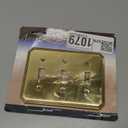 'Italia' Solid Cast Brass, Triple Toggle Wallplate, upgrade, refresh!