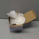 Irenare 8 Pcs Ceramic Spoon Rest for Stove Top 3.74 x 3.54 Inch Porcelain Spoon Holder Utensil Rest Dishwasher Safe Cradle for Home Kitchen Accessories (White)