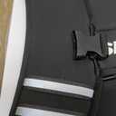 ZELUS Weighted Vest for Men and Women | 4-10lb/11-20lb/20-32lb Vest with 6 Ironsand Weights for Home Workouts | Adjustable Body Weight Vest Exercise Set for Cardio and Strength Training 15 lb