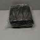 Saintrygo 10 Pcs Burlap Tote Bags Burlap Gift Tote with Handles Reusable Beach Bridesmaid Welcome Bags for DIY Wedding Shopping Pool Party Favor, 11.1''x 9.5''x 4.2''(Black)