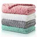 Frienda 4 Pcs Baby Fuzzy Blanket Fluffy Baby Blanket for Boys Girls Soft Warm Infant Newborn Toddler Receiving Nursery Bed Supplies, 32 x 24 Inch(Cute Color)