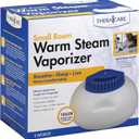 TheraCare Warm Steam Vaporizer | for Small Size Rooms | No Filter Required | Cold and Congestion Relief | Natural, Safe, Effective | Whole Family Comfort