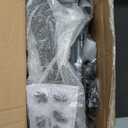 Primy Drafting Chair Tall Office Chair with Flip-up Armrests Executive Ergonomic Computer Standing Desk Chair with Lumbar Support and Adjustable Footrest Ring (Black) (934-Z)