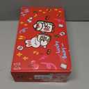 Mahjong Block Set, 65 pcs Vita Mahjong Game Set with Handbag, Portable Travel Mahjong Set for Spring Picnic, Party Gift, Seaside Game & Beach Block Games (Halloween Witch Theme)