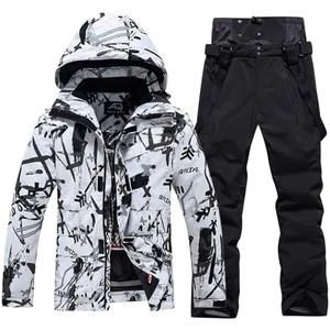 SnowElve Mens Ski Only Jacket Waterproof Ski Outfits for Men Snowboarding Jacket Winter Warm Mens Snow, Size L
