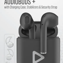 Acoustix™ True Charging Case & Wireless Earbuds - Black