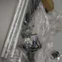 12FT Light Bulb Changer for High Ceilings, Light Bulb Changer with Baskets and Suction Cup, Light Bulb Removal Tool with Pole