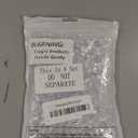 PH PandaHall Clear Cubic Zirconia, 160Pcs 8 Sizes CZ Stones Faceted Pointed Back Cabochons Diamond Small Loose Stone Beads for Nail Art Craft Earring Ring Jewelry DIY Craft Making, 1 2 3 4 5 6 7 8mm