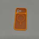 TOCOL for Phone 17 Pro Max Phone Case, Built-in Magnetic Ring, Compatible with Magsafe, Full Camera Protection, Translucent Matte Phone Case for 17 ProMax 6.9 inch (Orange)