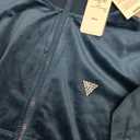 GUESS Women's Eco Couture Full Zip Sweatshirt Blue
XL
