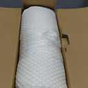 Osteo Cervical Pillow for Neck Pain Relief, Hollow Design Odorless Memory Foam Pillows with Cooling Case, Adjustable Orthopedic Bed Pillow for Sleeping, Support for Side Back Sleepers (Queen(25.5*16.5*5.2/4.1 inches), White)