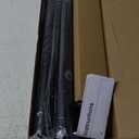 Zeerobee Curtain Rods for Windows 66 to 120, 1 Inch Adjustable Heavy Duty Black Curtain Rod, Outdoor Indoor Room Divider Modern Drapery Pole, 66-120"