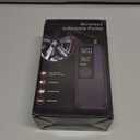 Tire Inflator Portable Air Compressor, 150 PSI Cordless Air Pump, Dual Power 6000mAh, 12V DC Car Plug, Fast Inflation 24L/Min, Auto Shut-Off, LED Light, 4 Preset Modes for Car, Bike, Motorcycle, Balls (Black)