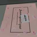 Sunm Boutique Silk Cherry Blossom Branches, Artificial Cherry Blossom Tree Stems Faux Cherry Flowers Vase Arrangements for Wedding Home Decor, Set of 3 (White)