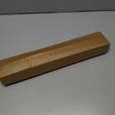 Sliding Door Security Bar, 17-46 Inches Adjustable Patio Door Security Bar, Matte Black Sliding Door Lock Bar with Rubber Tips, 1 Inch Diameter Window Security Bar for Home