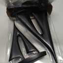 Saysmile Modern Sculptures Home Decor, Sailboat Decor Ornament, Boat Decorations Statue Decor, Art Sculptures and Statues, Sailboat Gifts Home Office Bathroom Shelf Decor (Black2 Pack)