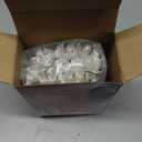 JinBest 100 LED Warm White Christmas Lights, UL Certified and Commercial Grade White Wire Lights String 35 FT, for Indoor and Outdoor Use.