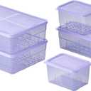 Freezer Containers for Food Storage 10pcs - Soup with Lids Safe/Startr Package - Twist Release - Flexible Frozen Design - BPA Free, Set Of 12