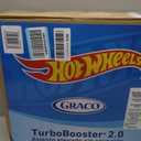 Graco TurboBooster 2.0 Backless Booster Car Seat, Hot Wheels Gamer