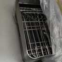 Large 304 Stainless Steel Dish Drainer Drying Rack with Drainboard, 18.1"W*13.4"D*16.5"H