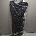 Kensie Women's Short Sleeve Tie Waist Midi Dress (12, Black)